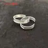 Colgante de Mariposa con Cascabel Incrustado en Montura Vacía Plata Miao DIY Estilo Étnico Guizhou Accesorios de Colgante Hechos a Mano Fábrica Venta al por Mayor