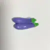 Mini Verduras Serie de Verduras Luminosas Juguetes de Comida Simulada Materiales de Decoración para Fundas de Teléfono con Pegamento de Crema Accesorios de Resina
