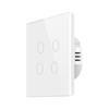Interruptor Inteligente Tuya Wifi Fogo Único/Fogo Zero+RF433 Alexa Função de Temporização Controle Toque Sem Fio Controle Remoto
