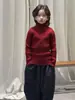 Ropa Infantil Cheese and Meow Suéter para Niños 2025 Invierno Suéter Grueso de Canalé Amigable con la Piel Cálido Versátil Elegante para Niños
