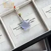 Colgantes de estrella y luna de piedra ojo de gato al por mayor del fabricante, nuevos colgantes de nicho estilo chino gelatina de lichi transparente como el hielo estrella y luna soñadora