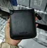 Portatarjeta de Licencia de Conducir para Hombres, Portalicencia de Conducir Antirrobo de Cuero Suave, Estuche de Cuero, Cartera con Cremallera, Portadocumentos de Identidad, Licencia de Conducir Todo en Uno