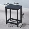 R* Taburete Cuadrado Simple Taburete de Comedor Silla de Entrenamiento para Mesa de Comedor en Casa Taburete de Hierro de Madera Taburete de Color Elevación Adulto Taburete de Taller de Fábrica