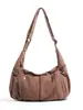 Bolso de Hombro Estilo Nuevo, Bolso Dumpling, Elegante Bolso Cruzado, Estilo Deportivo Sencillo, Bolso de Hombro Tote Casual de Gran Capacidad