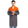 Roupas de trabalho compridas, casaco grande, estampa, macacão de armazém com combinação de cores, casaco azul, capa de transporte, roupas, faixa refletora, casaco de proteção para o trabalho