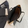Bolso Tote de Gran Capacidad con Color Combinado para Mujer 2024 Nuevo Otoño Retro Bolso de Hombro de Gran Capacidad Bolso de Axila