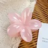 Baifeiya Novo Doce de Flor Colorido Frangipani Fofo Pegador Doce Estiloso Coração de Menina Acessórios de Cabelo Plástico Grampo de Cabelo