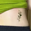 Adesivos de Tatuagem Estéticos Minimalistas Estilo Rattan, Novos Adesivos de Tatuagem para Braço Estilo Chinês, Modelo Novo Transfronteiriço