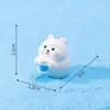 Micropaisaje creativo, lindo oso de Blancanieves, iceberg, paisajismo, decoraciones DIY, accesorios, mini adornos