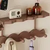 Perchero, Colgador de Ropa, Colgador de Pared Detrás de la Puerta, Ahorrador de Espacio para Dormitorio, Entrada, Artículo Popular Transfronterizo