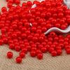 Contas Redondas Acrílicas Sólidas Coloridas de 6-10mm Contas Soltas Acessórios para Sacola de Doces Atacado Material para Boneca Barbie Atacado