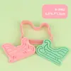 Molde de Biscoito DIY de Natal 3D Estéreo Tipo Pressionar Boneco de Neve Simulado Formato de Pão de Gengibre, Atmosfera Mágica de Feriado