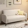 Sofá para vivienda de alquiler, dormitorio, tienda de ropa, apartamento sencillo, sala de estar, sofá de tela de dos plazas, tres plazas moderno para espacios pequeños
