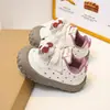 Tênis de Caminhada Moda Desenho Animado Bolinhas para Meninas 2026 Outono Novo Bebê Renda Criança Pequena Solado Macio Esportivo Tênis Forrest Gump