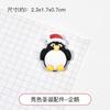 Muñeco de nieve de Papá Noel, crema de bricolaje, pegamento, funda de teléfono, bolsa, accesorios para el cabello hechos a mano, accesorios de resina caseros