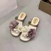 Hermoso Diseño Estilo Hada, Sandalias de Tacón Bajo Dos en Uno de Doble Uso Nicho, Nuevas Sandalias de Verano para Exteriores 2025