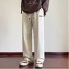 Pantalones de chándal holgados para hombre para otoño e invierno, pantalones anchos fluidos para hombre, pantalones largos casuales de moda, pantalones deportivos rectos de otoño