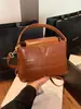 Bolso de Mano Nuevo Transfronterizo con Patrón de Piedra 2025, Lujo Ligero Moda Tendencia Retro Bolso Cubo de Hombro Cruzado para Mujer