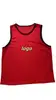 Chaleco de entrenamiento deportivo exterior transfronterizo 115g malla secado rápido ropa de entrenamiento camiseta de partido de fútbol venta al por mayor logo personalizado