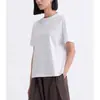 [Pedido ED] Camiseta Solta Branca Redonda com Corpo Reto, Flores Bordadas Estéreo, Nova Coleção Primavera/Verão 25 Anos Feminina Gola Careca