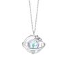 Nuevo Collar Damila Planeta de Ensueño s925 plata de ley estilo hada circonita color mágico cadena para la clavícula femenina en stock venta caliente