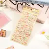 Decoração Criativa DIY Adesivos de Recompensa para Crianças Adesivos de Espuma Doces Fofos de Urso Adesivos de Decoração para Diário de Animais