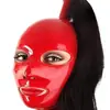Casco Sexy de Látex, Máscara de Látex, Juguetes Sexuales para Adultos, Productos para Adultos, Casco para Juego de Rol Cospla