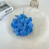 Cabeças de Flores de Hortênsia Artificial DIY 27 Arranjo de Flores de Chão para Vaso Decoração de Casamento Buquê para Fotografia Flores Artificiais Atacado Flores Artificiais Atacado