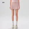 Nueva Falda Corta de Yoga Ajustada, Pantalones Falda Transpirables de Secado Rápido para Correr, Fitness, Tenis, Falda Deportiva con Bolsillo Anti-Exposición para Mujer