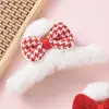 Grampo de cabelo de pelúcia de desenho animado para outono e inverno, prendedor de cabelo para coque na parte de trás da cabeça, clipe de moda fofo, acessório de cabelo, grampo de tubarão para menina