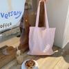 3693 Verano Nuevo Bolso de Hada Bolso de Hombro de Cuadros con Burbujas Amarillas Estilo Japonés Estilo Fresco Bolso de Tela para Estudiantes Fino