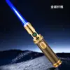 Abrebotellas Multifuncional, Brújula, Encendedor de Antorcha a Prueba de Viento de Golpe Directo, Barbacoa, Moxibustión, Puro, Encendedor de Antorcha de Soldadura