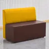 Portatarjetas Redondo Sillón de Espera para Sofá Zona de Descanso Sofá Semicircular Pared Aula de Tutoría Recepción Sala de Espera Negociación Combinación