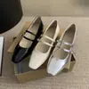 Zapatos Mary Jane Plateados Estilo Francés 2026 Nuevos de Primavera Zapatos Planos de Gama Alta Elegantes Zapatos de Noche Zapatos de Cuero de Tacón Bajo