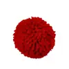 8CM Ovillo de Hilo Pom Pom de Cachemira Peluche Bola Multicolor Pom Pom Hilo Grueso de Poliéster Fuente de Fábrica de Pompones Navideños