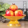 Set de Modelo de Fruta de Plástico, Adornos de Fruta Falsa para Adorar a Guanyin Bodhisattva, Accesorios de Fruta