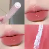 Herorange~Espejo Liso de Cristal Labial Hidratante e Hidratante Brillo de Espejo Labios Carnosos Maquillaje de Larga Duración y Brillo de Labios Suave