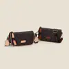 Bolsa transversal feminina vintage estilo europeu e americano 2026 com alça de ombro larga, bolsa transversal de grande capacidade da moda transfronteiriça