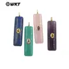 Wt-P2019 Colgante Rectangular Delgado de Piedra Natural Pequeño Zirconia Incrustada Ojo de Tigre Cuarzo Rosa Accesorios