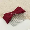 Presilha de Laço de Cabelo Estilo Princesa Coreana, Elegante Presilha para Franja, Pente de Cabelo Versátil da Moda, Grampo de Cabelo Tendência, Pente de Cabelo de Celebridade da Internet