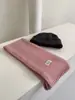 Bufanda de Lana Tejida Hecha a Mano de Color Sólido Estilo Coreano para Mujer, Otoño e Invierno, Versátil, Moderna, Calentador de Cuello Cálido, Fabricante, Transfronterizo