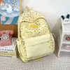 Mochila Escolar de Nuevo Estilo para Estudiantes de Secundaria con Alto Atractivo Estético, Estampado de Estrellas, Gran Capacidad, Mochila de Moda para Estudiantes de Secundaria y Preparatoria, Bolsa Casual