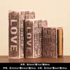 Libros Falsos Retro, Estanterías de Estilo Europeo para Estudio, Decoraciones para Sala de Estar, Decoraciones Suaves, Accesorios para Fotografía, Cajas de Libros