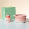 Exclusivo Transfronterizo Tazón Japonés de Matcha con Pico de Amazon Juego de Accesorios para Juego de Té Soporte para Batidor de Té Ceremonia del Té Japonesa