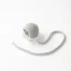 Bola de Brinquedo para Gato que Rola Automaticamente, Bola Móvel Interativa para Brincadeira Autônoma com Corda, Brinquedo de Exercício Recarregável por USB para Filhotes e Gatos de Interior