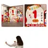 Presente de Primeiro Aniversário do Bebê Dragão Decoração de Aniversário Cenário Atmosfera Decoração Suprimentos para Festa de Aniversário de Homens e Mulheres Parede de Fundo Placa Kt