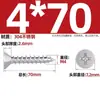 Tornillos Autorroscantes de Acero Inoxidable 304 con Cabeza Avellanada Cruzada Tornillos Autorroscantes de Cabeza Plana Tornillos para Madera Clavos Autorroscantes Roscas Autorroscantes