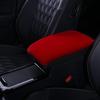 Almohadilla de caja de reposabrazos de coche de felpa transfronteriza anti-piel de conejo, nueva, gruesa, colorida, interior suave, almohadilla de reposabrazos central, fábrica