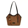 Bolsa de ombro grande para o dia a dia de mulheres, novo estilo outono 2025, elegante e simples, bolsa tote de ombro da moda