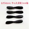 Mini Avión de Juguete con Control Remoto Accesorios para Aeronaves Fotográficas Hélice Pala de Ventilador Pala de Ala 3/5.5cm